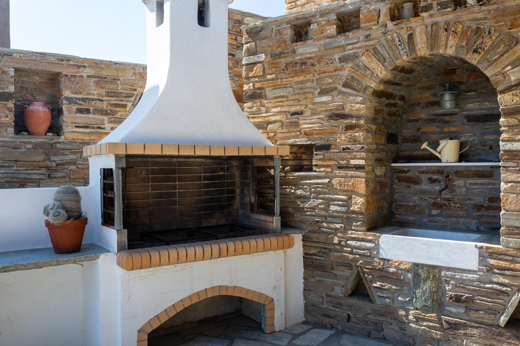 Вілла Andrea'S Tinos House Агіос-Состіс Екстер'єр фото