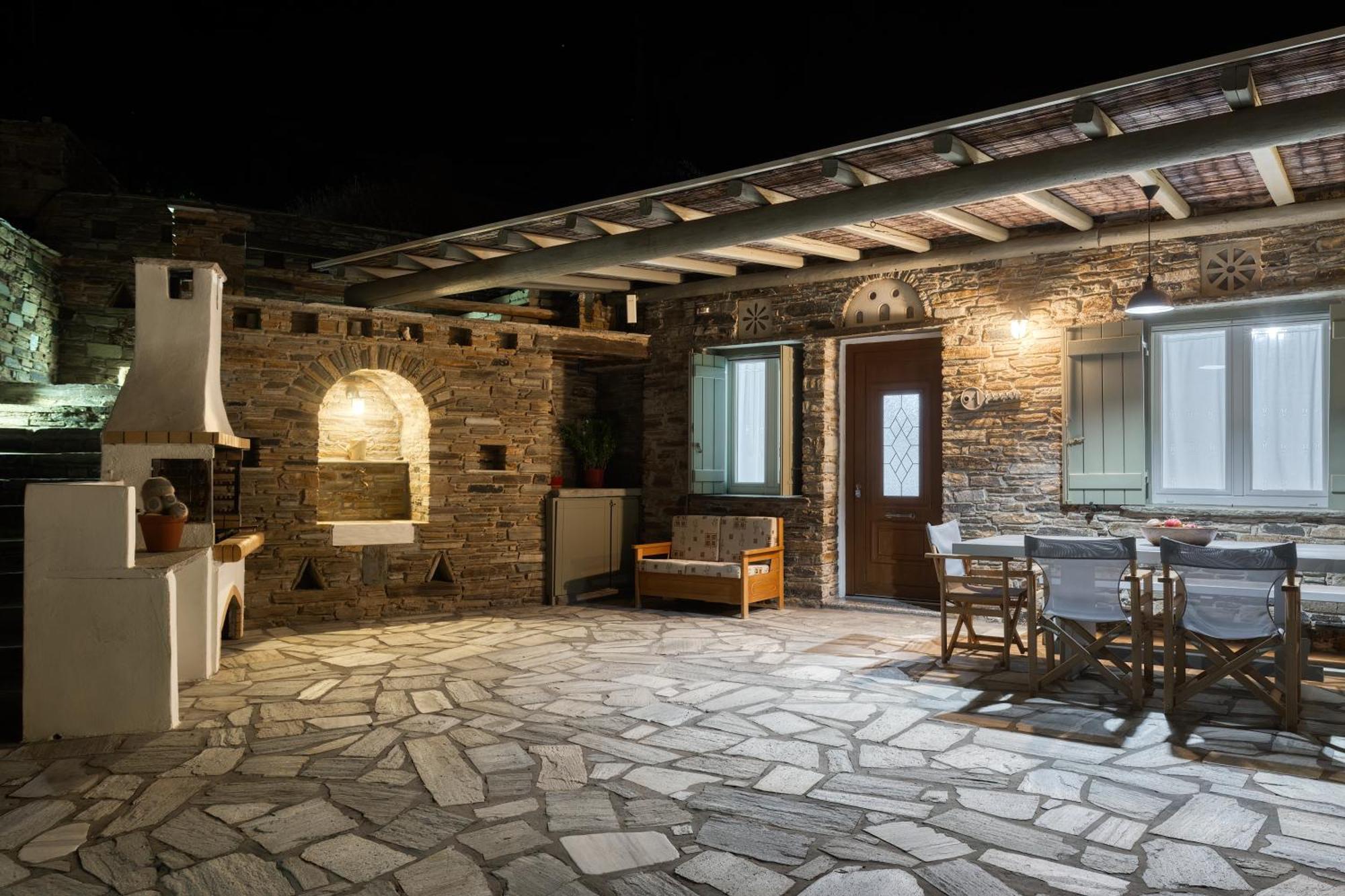 Вілла Andrea'S Tinos House Агіос-Состіс Екстер'єр фото